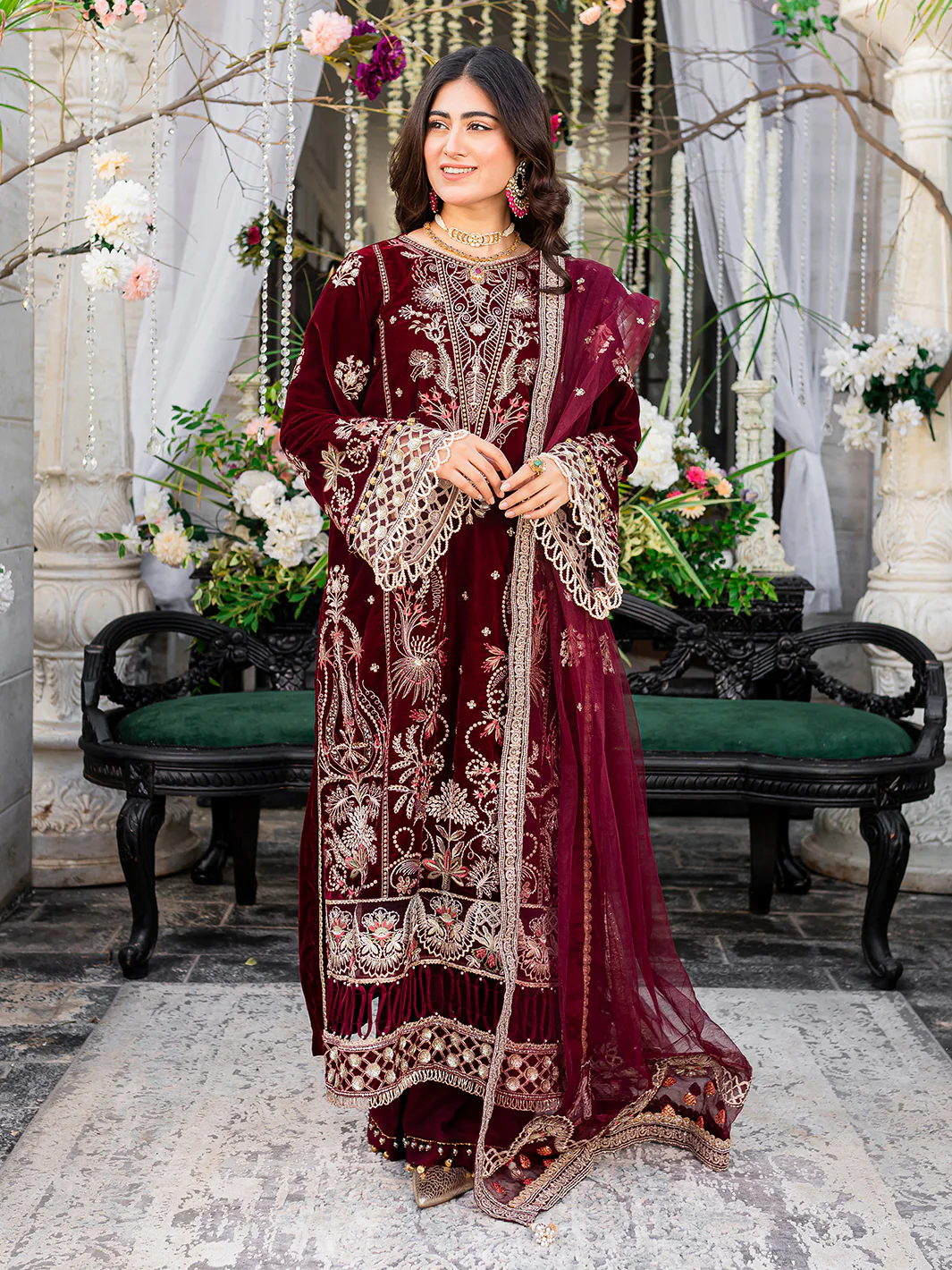 AFREEN | FESTIVE UNSTITCHED - Image 4