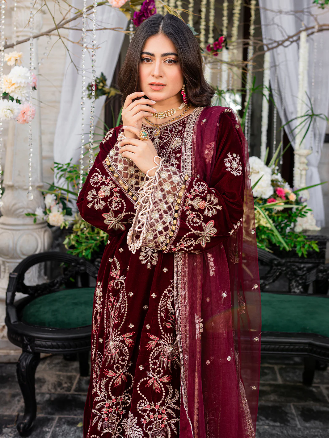 AFREEN | FESTIVE UNSTITCHED - Image 6