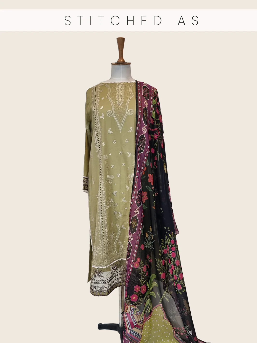 ARAISH | 3 Piece Luxury Lawn - Image 7