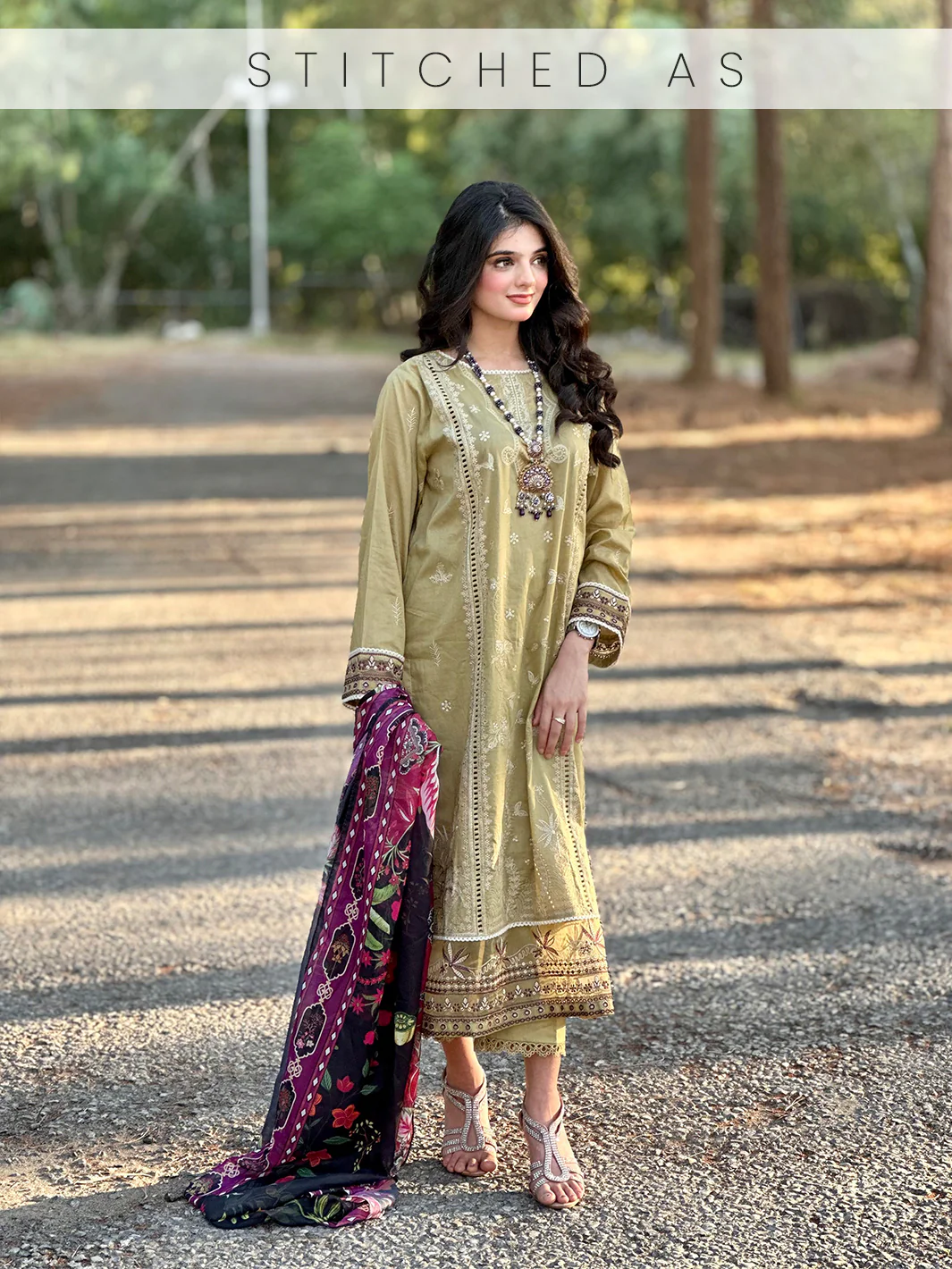 ARAISH | 3 Piece Luxury Lawn - Image 8