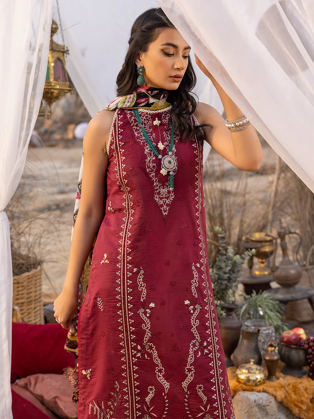 FASANA | 3 Piece Luxury Lawn - Image 3