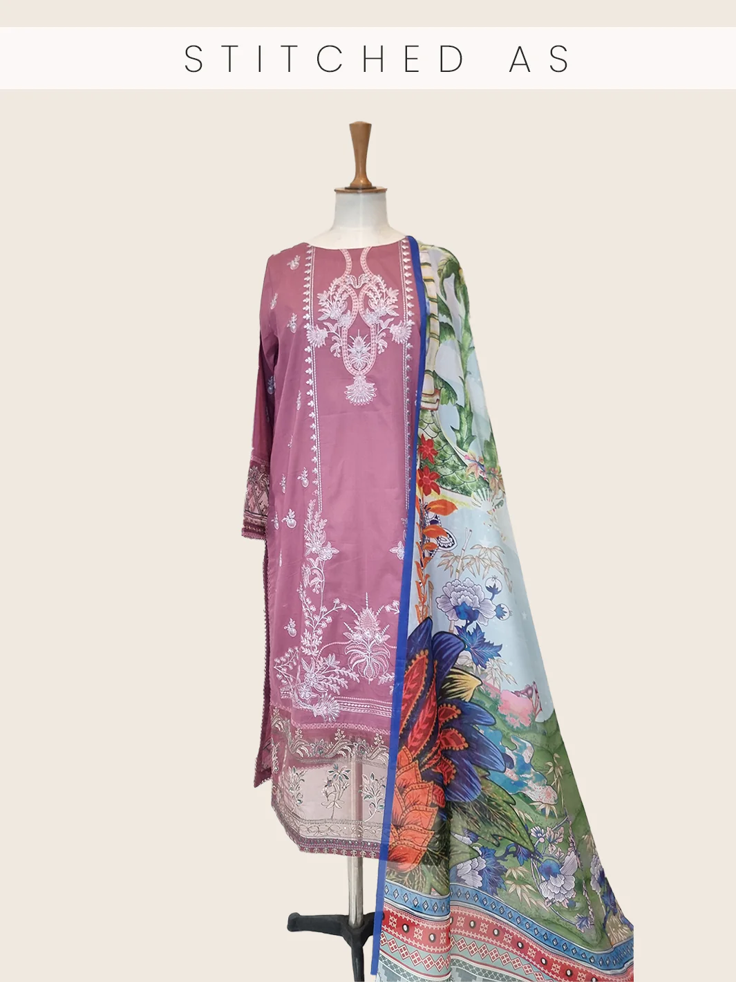 KHUWAISH | 3 Piece Luxury Lawn - Image 4