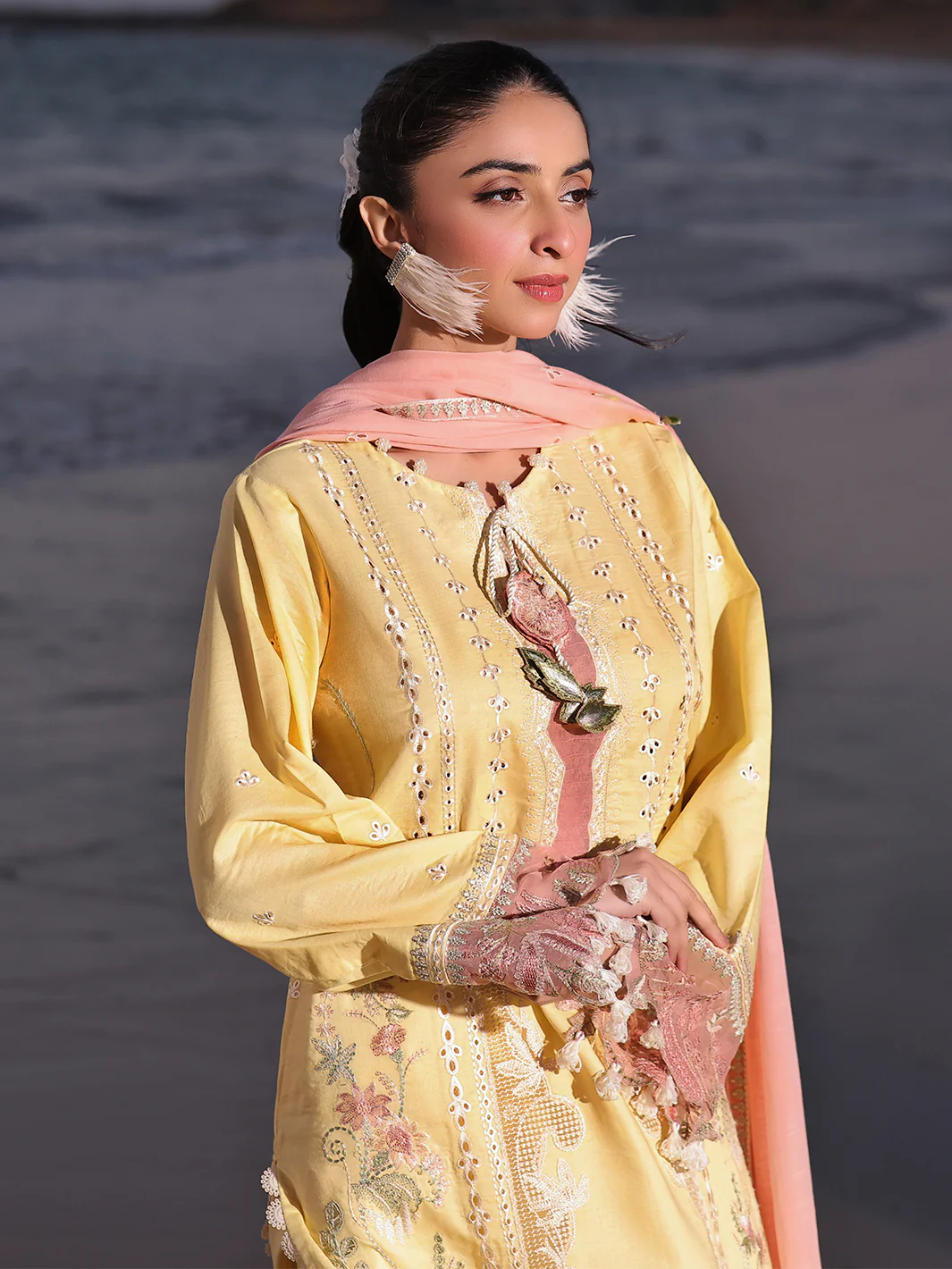 MUSHQ | 3 PC LUXURY LAWN - Image 3
