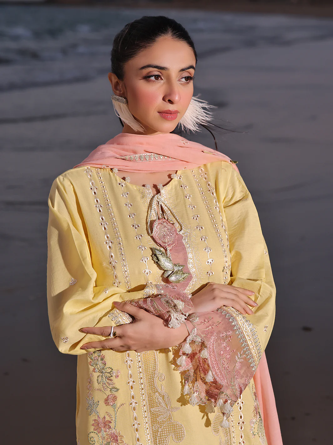 MUSHQ | 3 PC LUXURY LAWN - Image 5