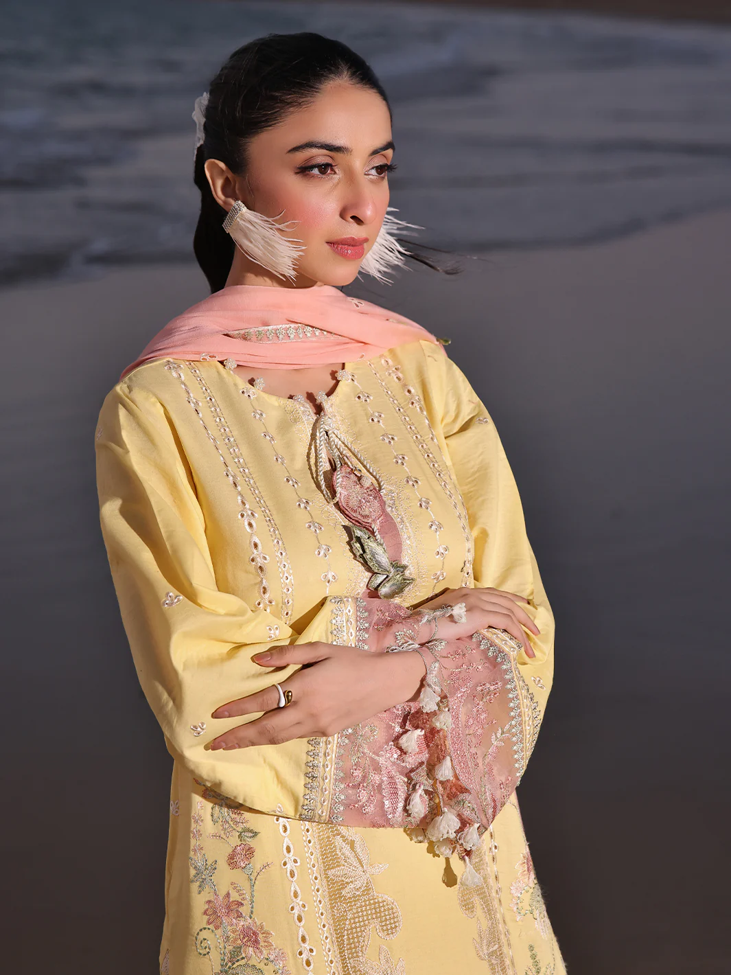 MUSHQ | 3 PC LUXURY LAWN - Image 6