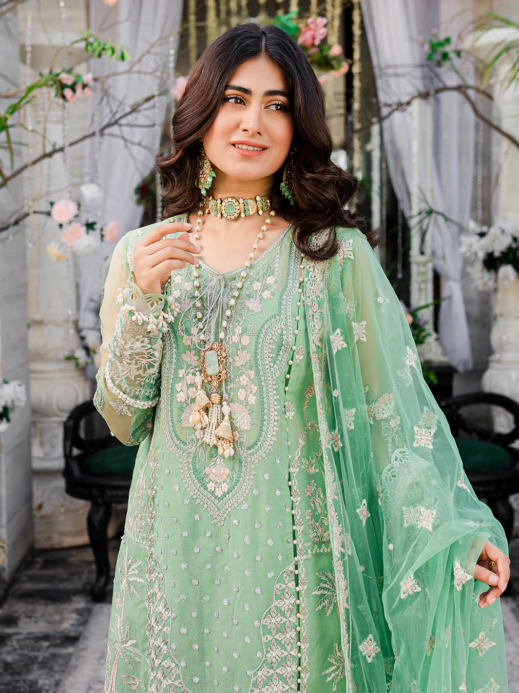 SAKHI | FESTIVE UNSTITCHED - Image 2