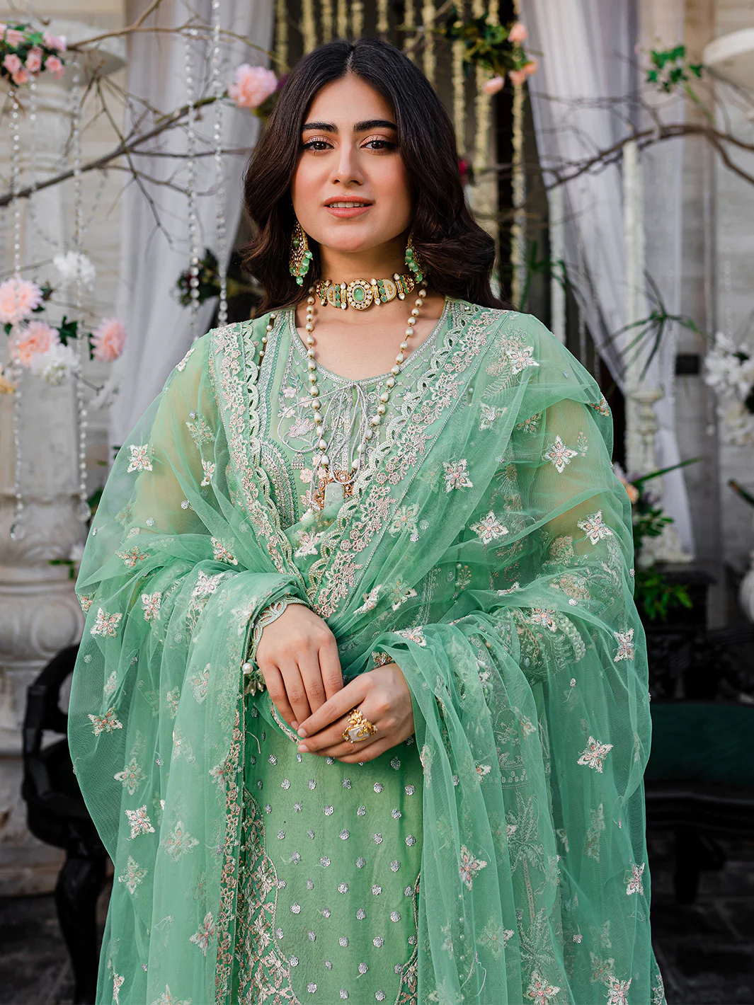 SAKHI | FESTIVE UNSTITCHED - Image 4