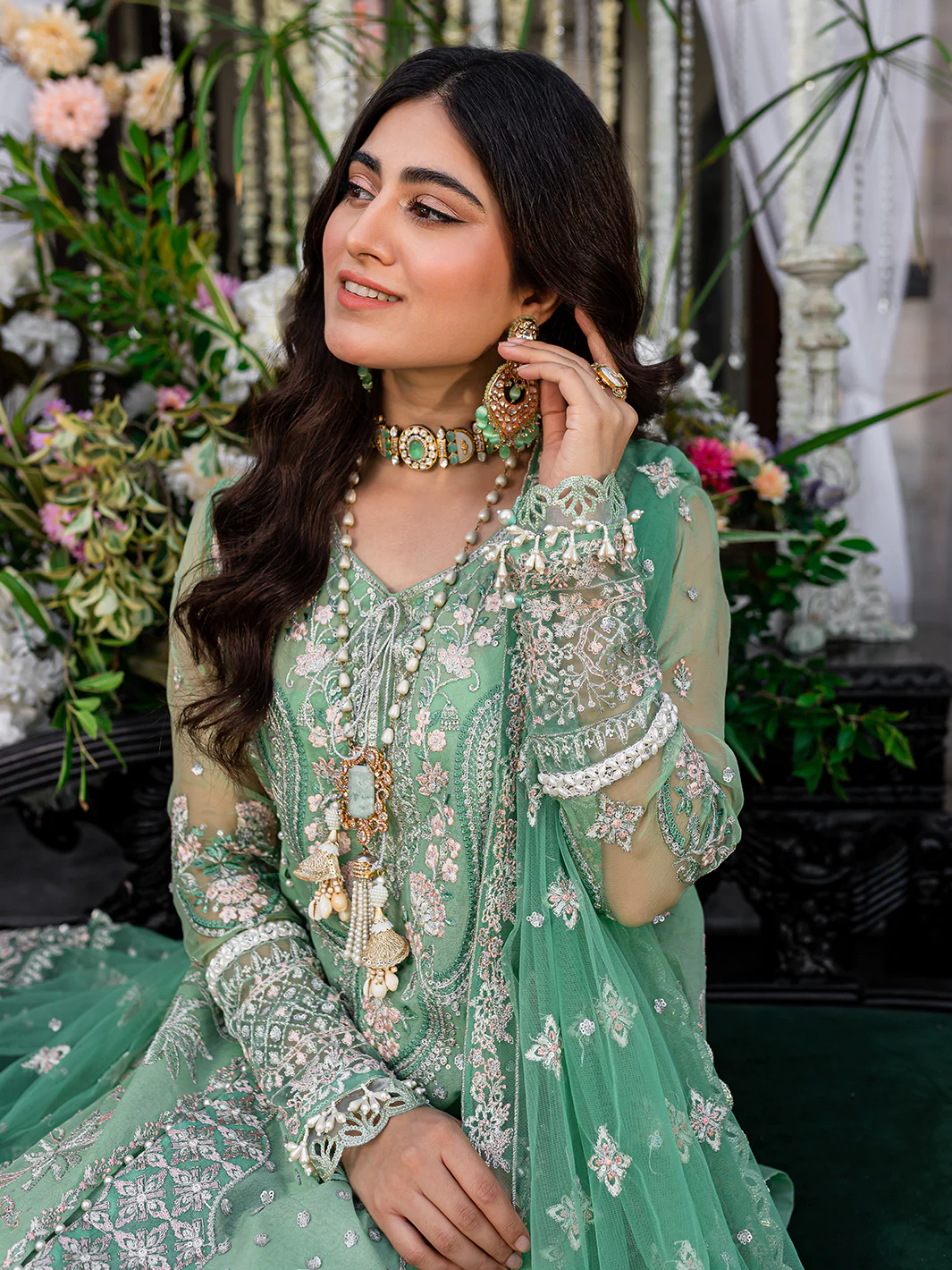 SAKHI | FESTIVE UNSTITCHED - Image 5