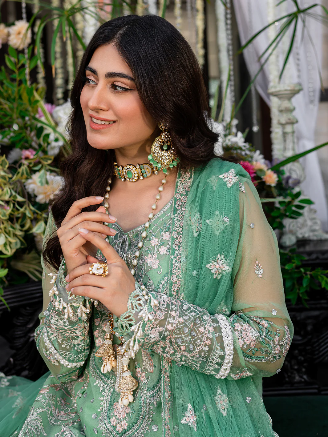SAKHI | FESTIVE UNSTITCHED - Image 7