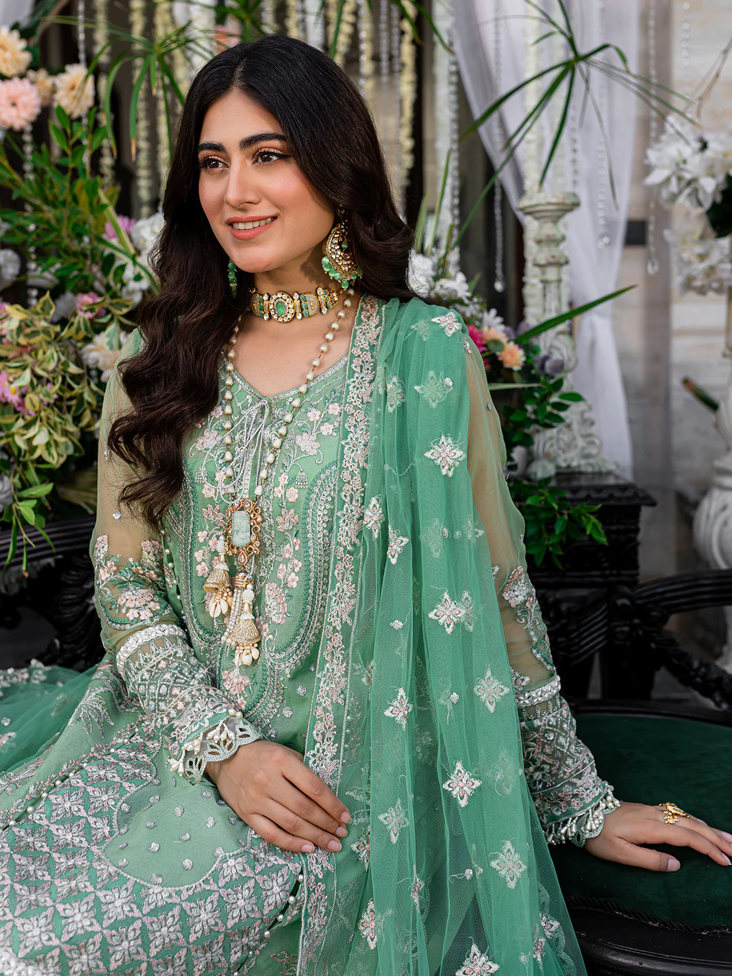 SAKHI | FESTIVE UNSTITCHED - Image 8