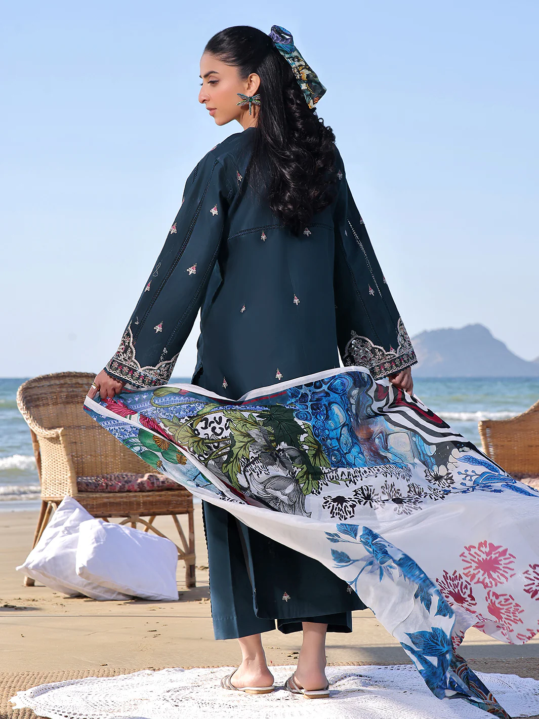 SAPPHIRE | 3 PC LUXURY LAWN - Image 3