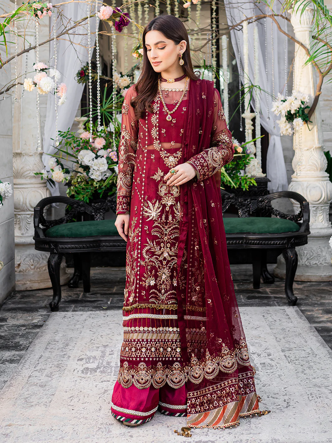 SARANG | FESTIVE UNSTITCHED - Image 3