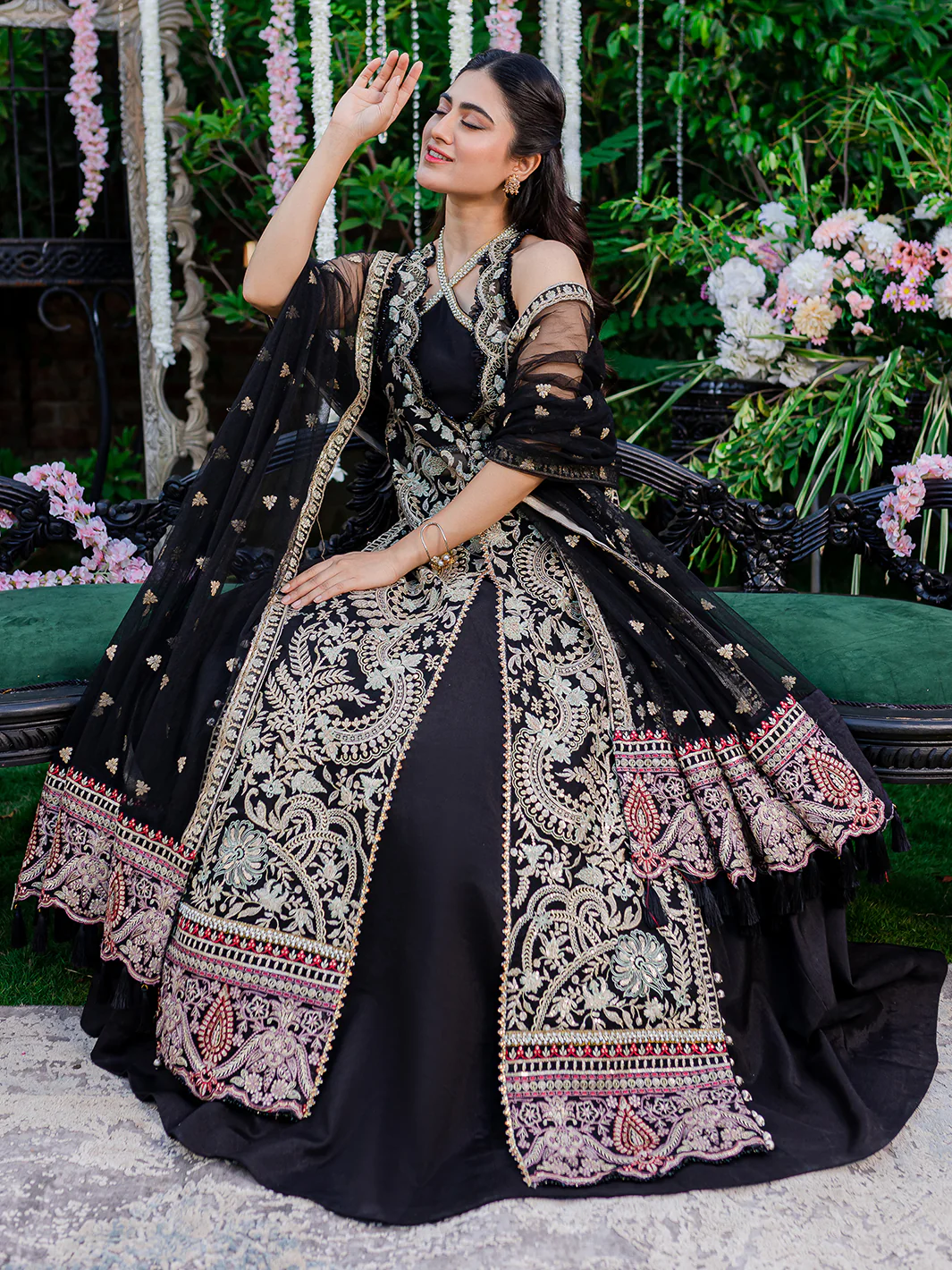 SURMAYA | FESTIVE UNSTITCHED - Image 4