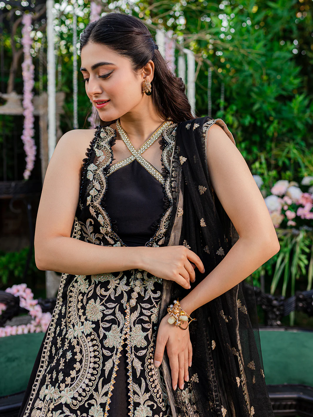SURMAYA | FESTIVE UNSTITCHED - Image 5