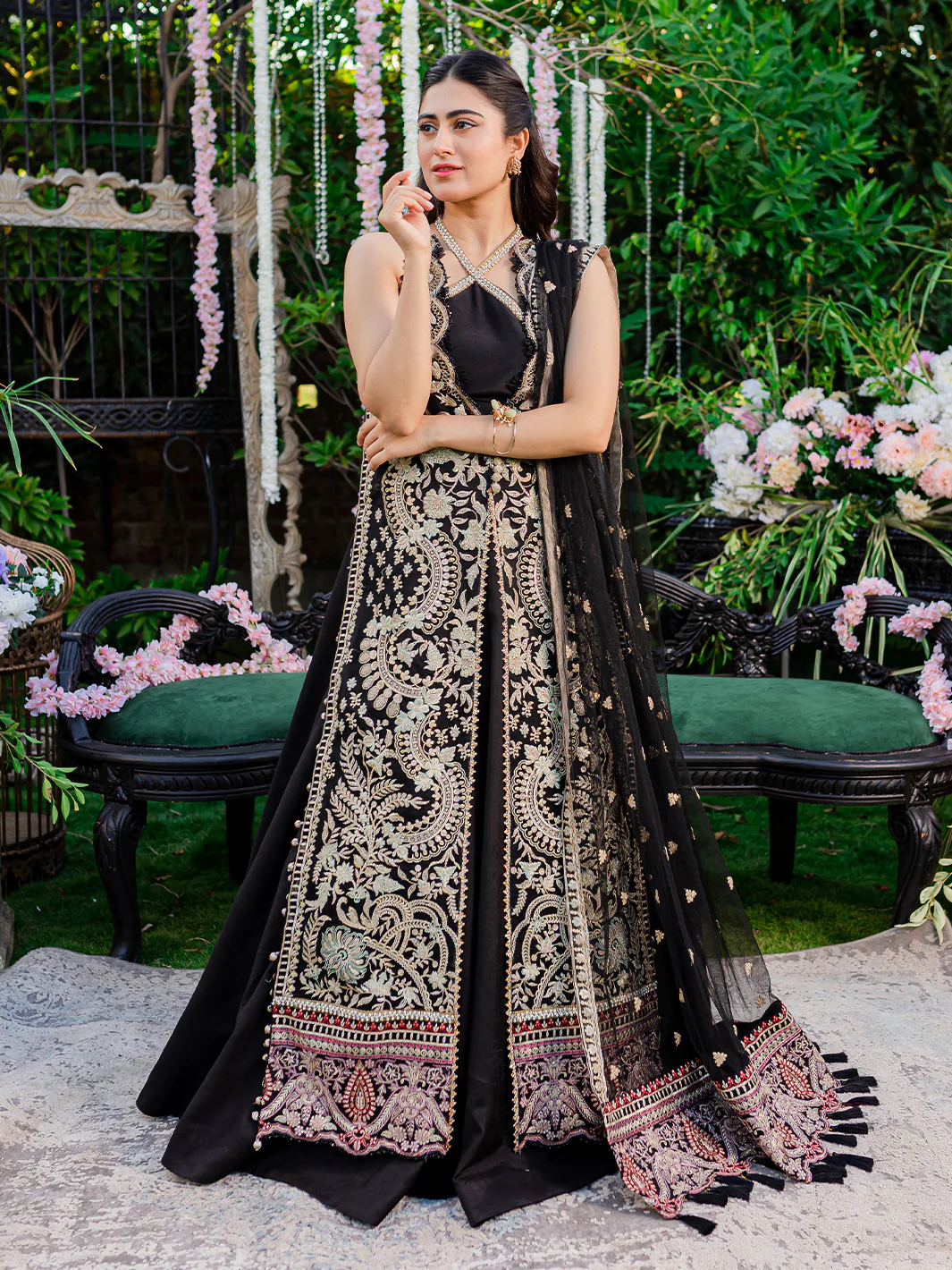 SURMAYA | FESTIVE UNSTITCHED - Image 7