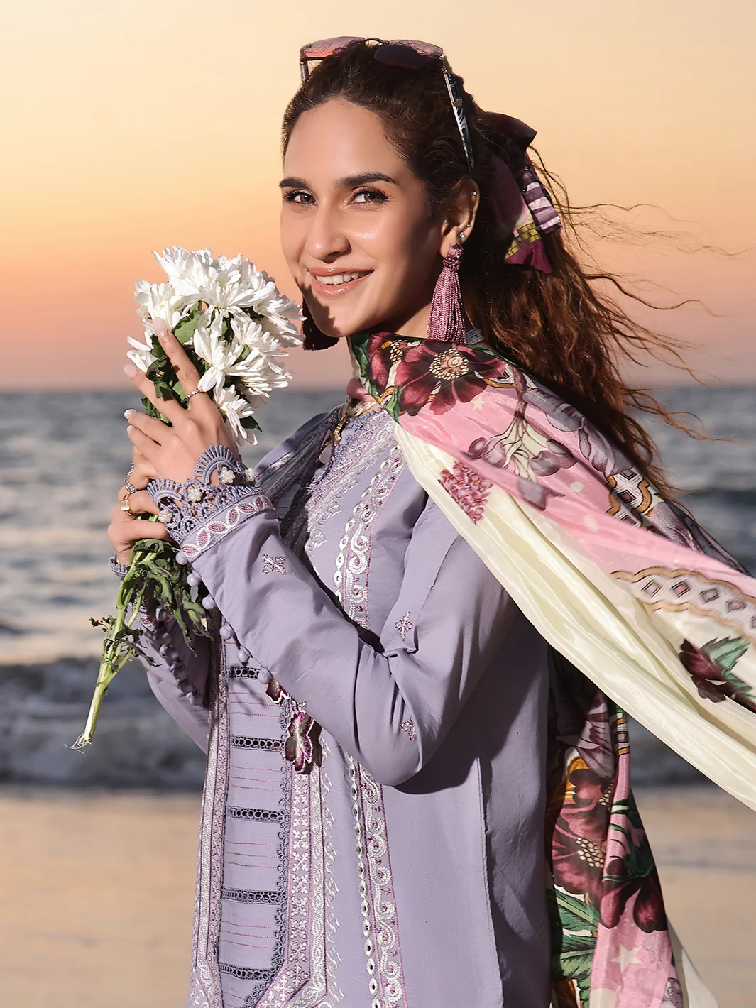 VANYA | 3 PC LUXURY LAWN - Image 4
